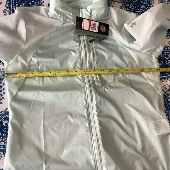 🩵 NEW🩵Under Armour Run 🏃‍♀️ Impasse Windbreaker Jacket - Picture 11 of 15